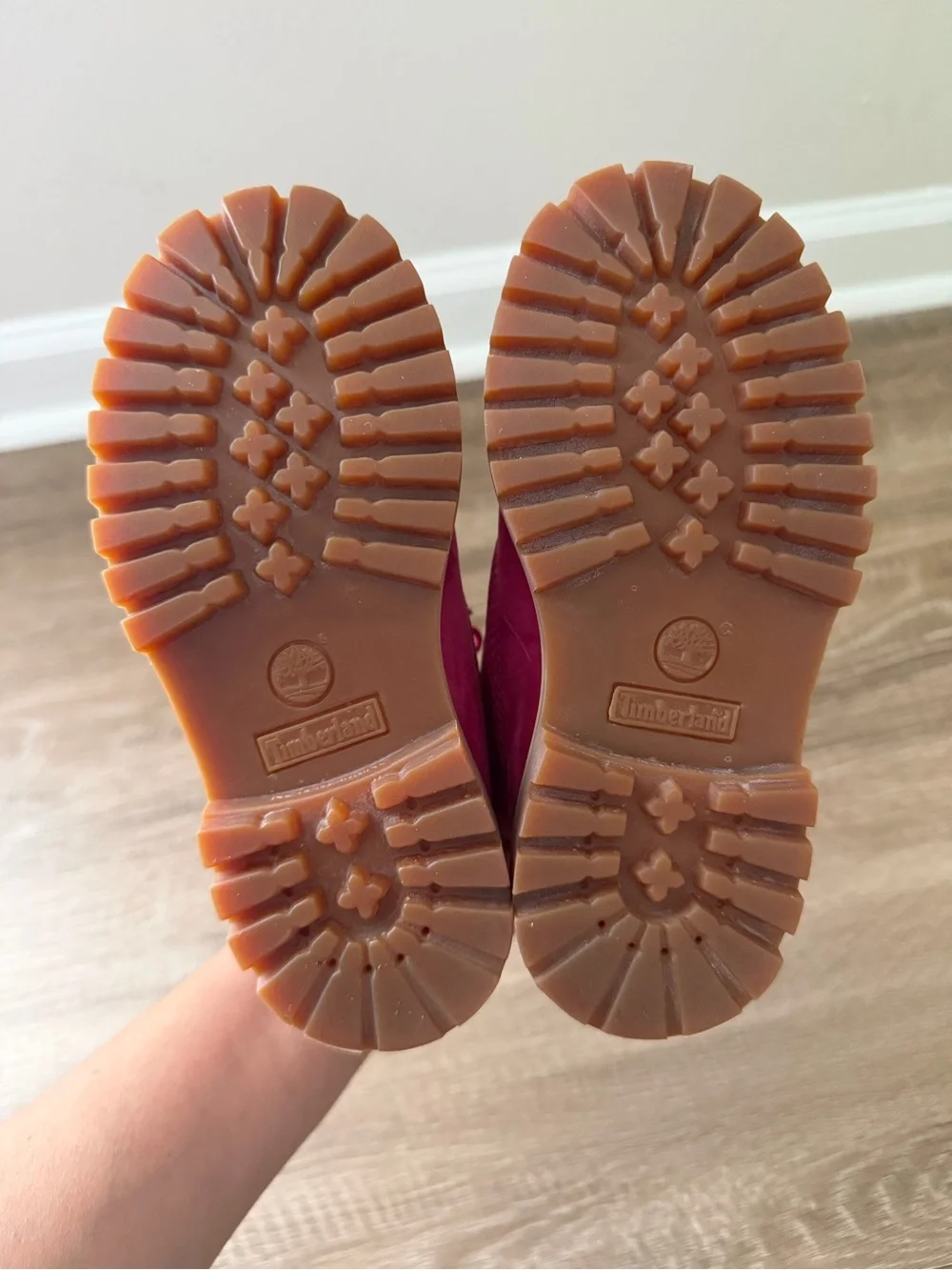Timberland Kids Pink Lace-Up Boots